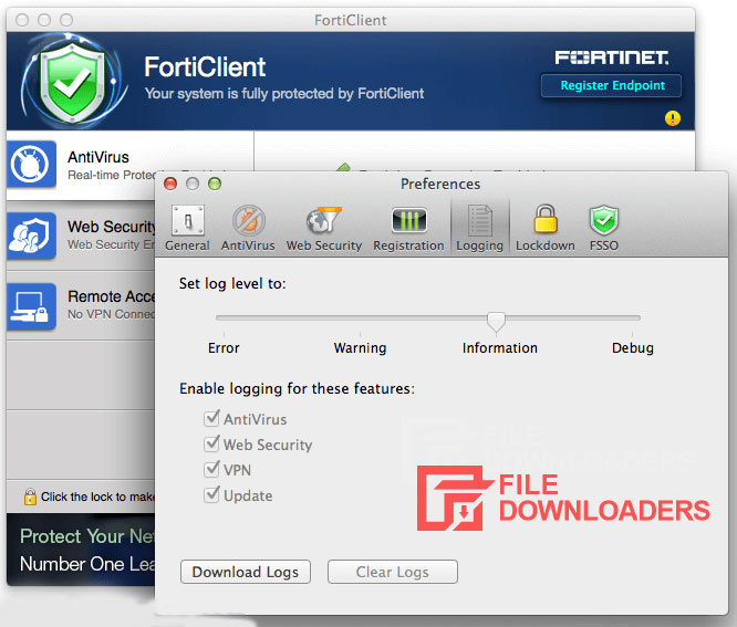 Fortinet download pc